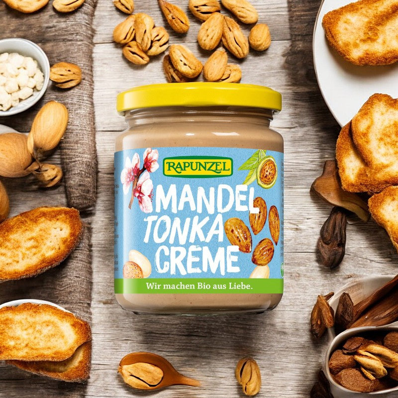 Pâte à tartiner aux amandes Tonka BIO