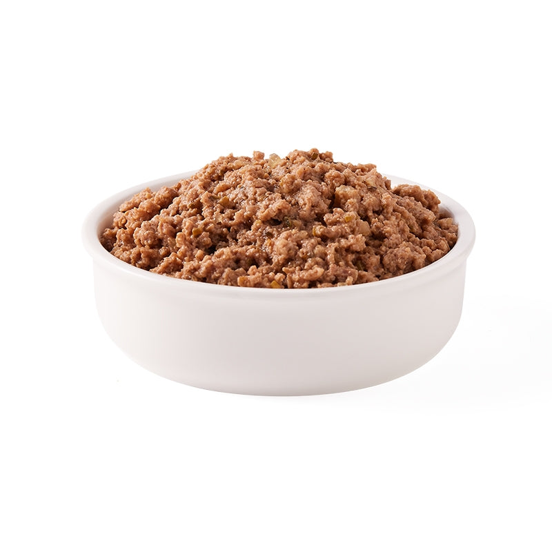 Pâté boeuf & poulet avec spiruline pour chien BIO