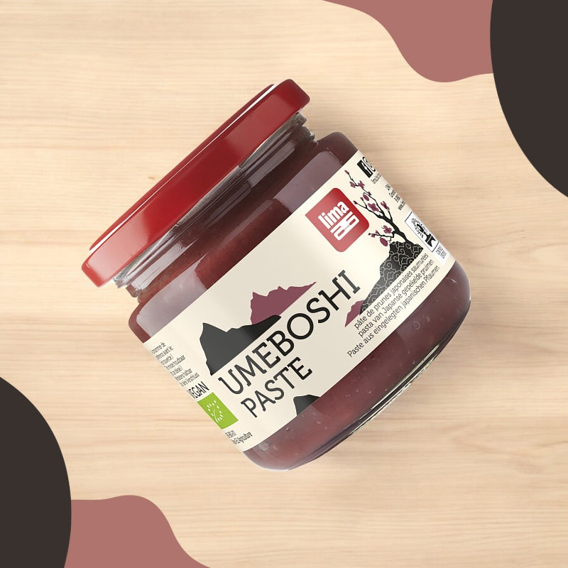 Pâte de prunes japonnaises saumurées BIO Umeboshi