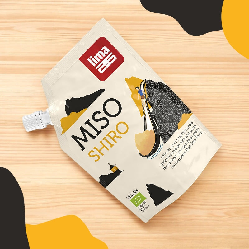 Pâte de riz & soja BIO Shiro miso
