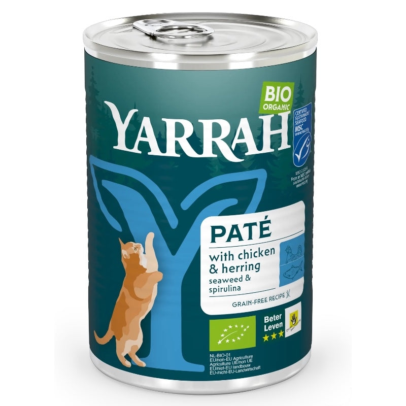 Pâté poisson avec spiruline pour chat BIO