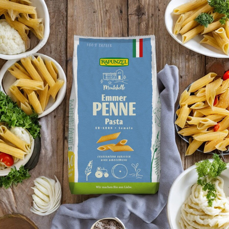 Penne au blé amidonnier semola BIO