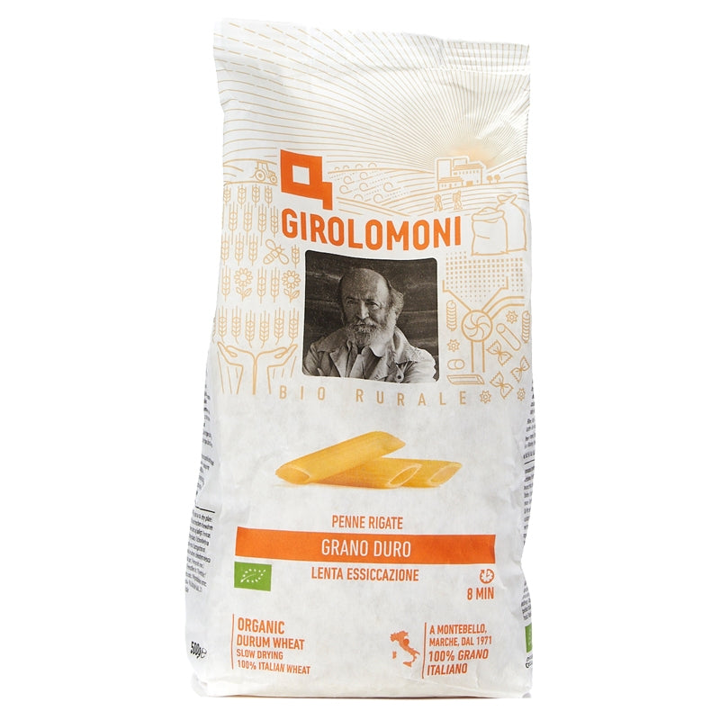 Girolomoni - Penne Rigate blé dur BIO 500g