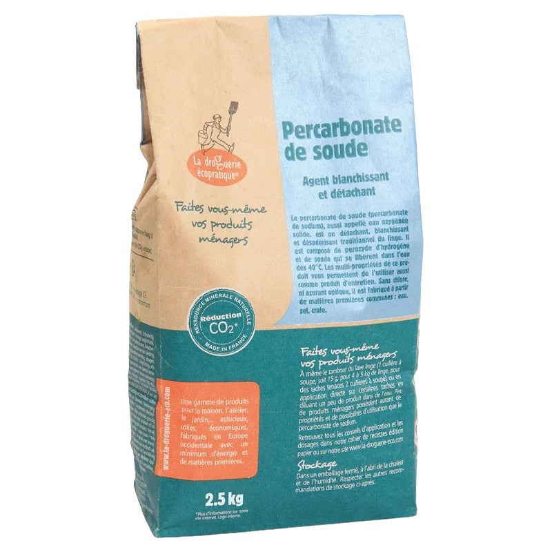 Percarbonate de soude 2,5 kg | La Droguerie Écologique