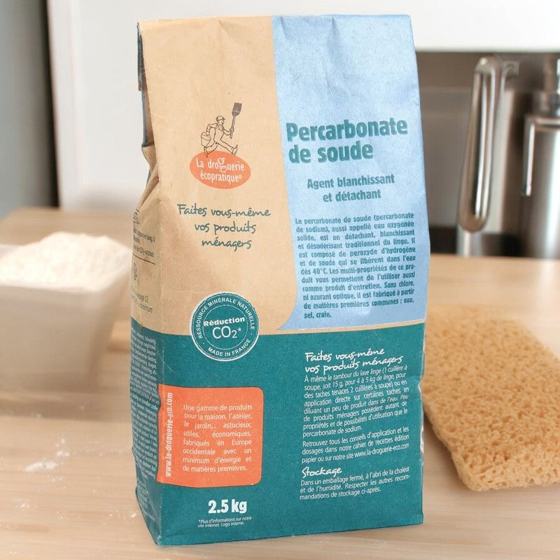 Percarbonate de soude 2,5 kg | La Droguerie Écologique