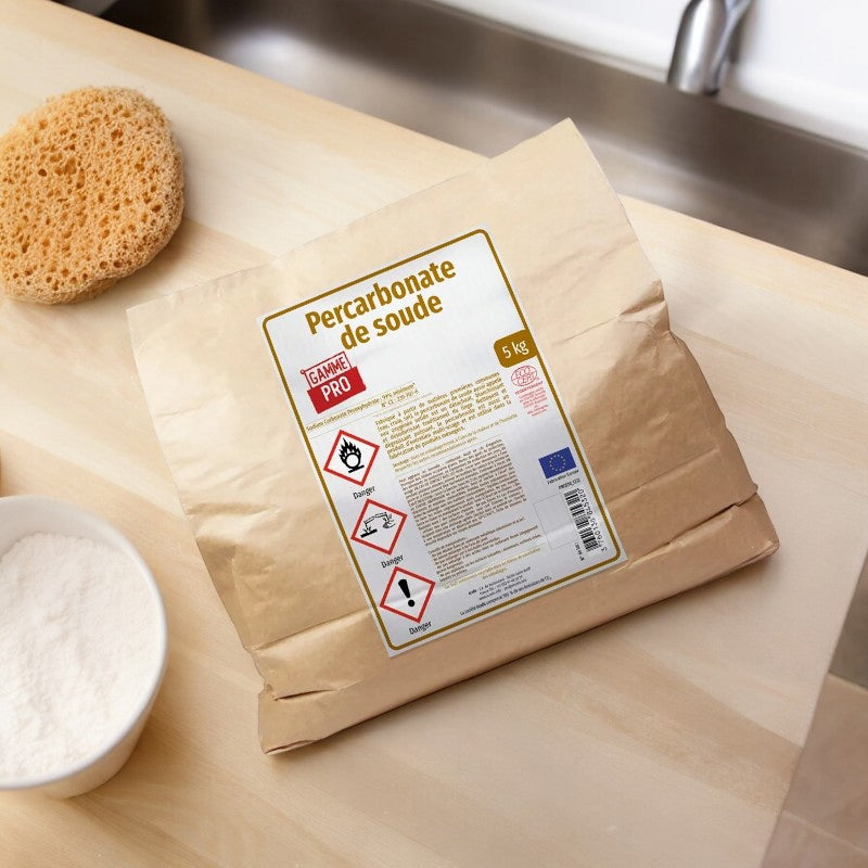 Percarbonate de soude 5 kg - La Droguerie Écologique