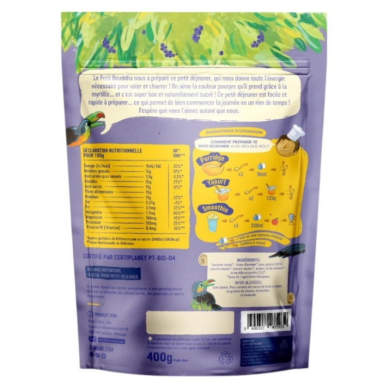 Iswari - Bio-Zauber-Blaubeer-Kinderfrühstück - 400g 400g