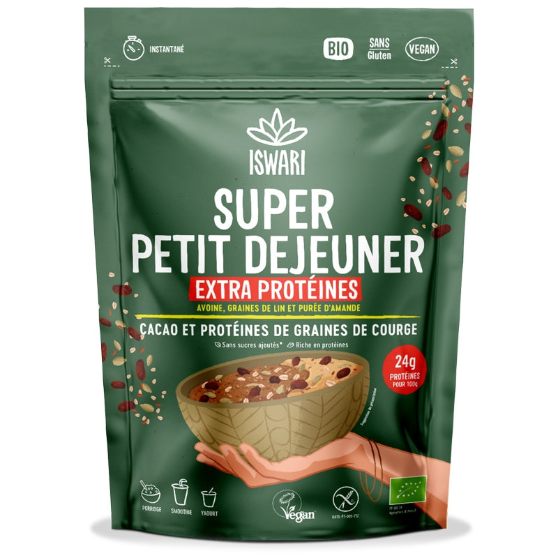 Iswari - Extra Protein Bio-Kakao-Frühstück - 360g 360g