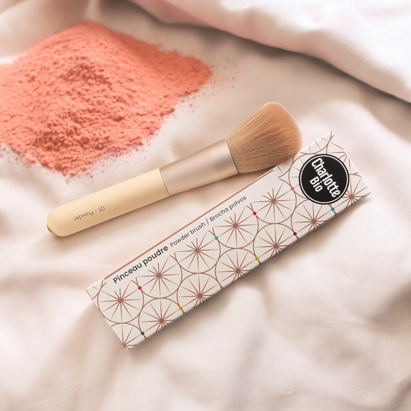 Charlotte Bio - Pinceau poudre compacte 1 pièce
