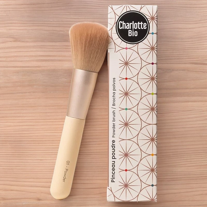 Charlotte Bio - Pinceau poudre compacte 1 pièce