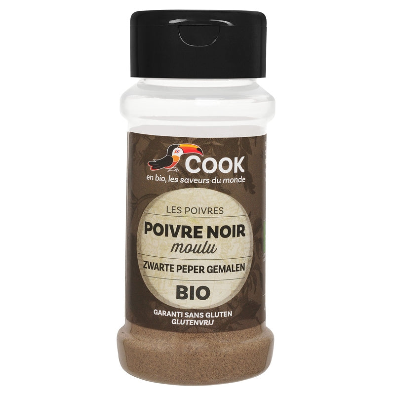 Cook - Poivre noir en poudre BIO 45g