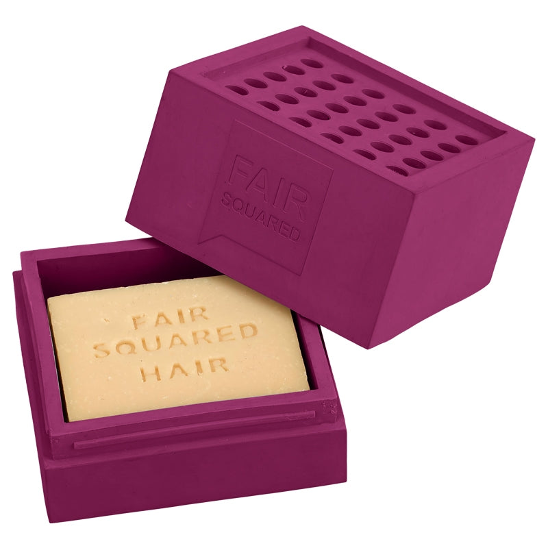 Fair Squared - Lila Seifenhalter aus Naturkautschuk 1 pièce