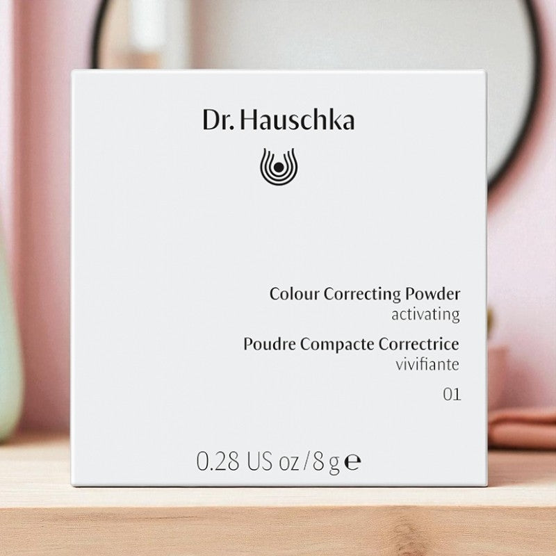Dr. Hauschka - Korrigierender, belebender Kompaktpuder Nr. 01 BIO 8g