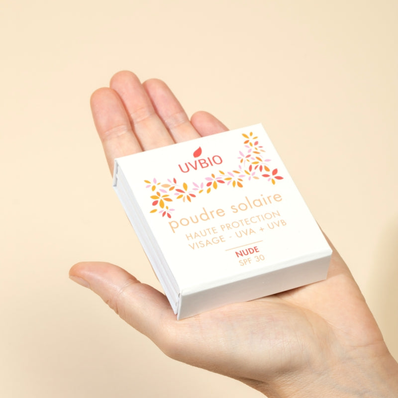 Poudre solaire compacte teinte nude BIO IP 30