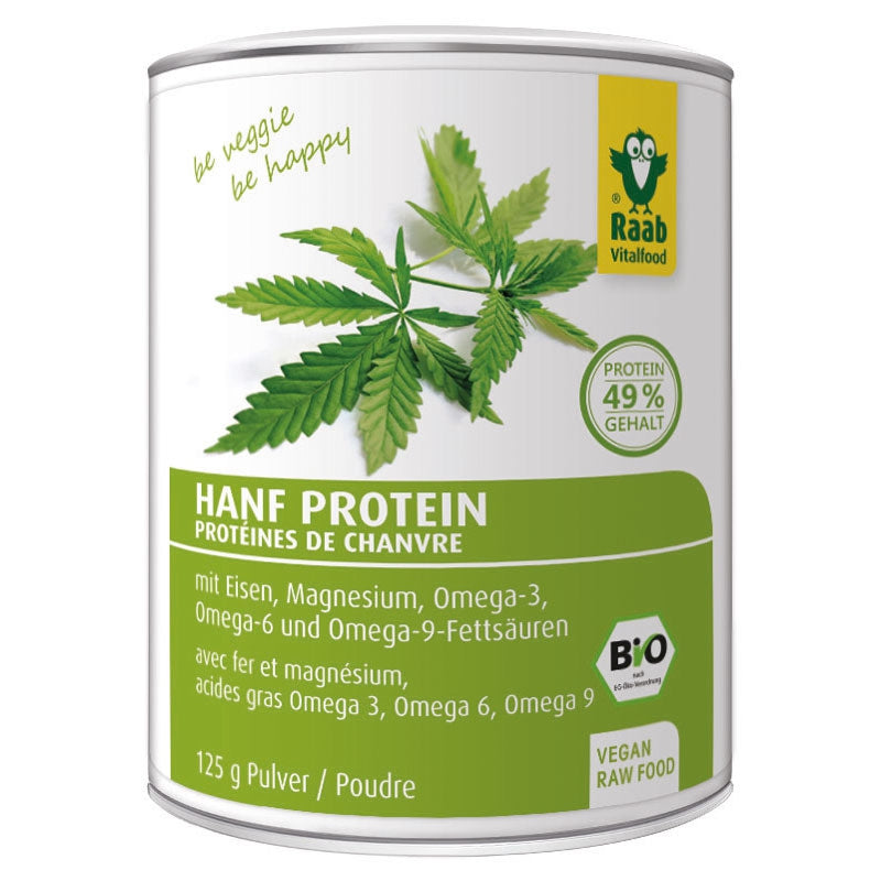 Hanfprotein BIO 125g kaufen - Raab Vitalfood