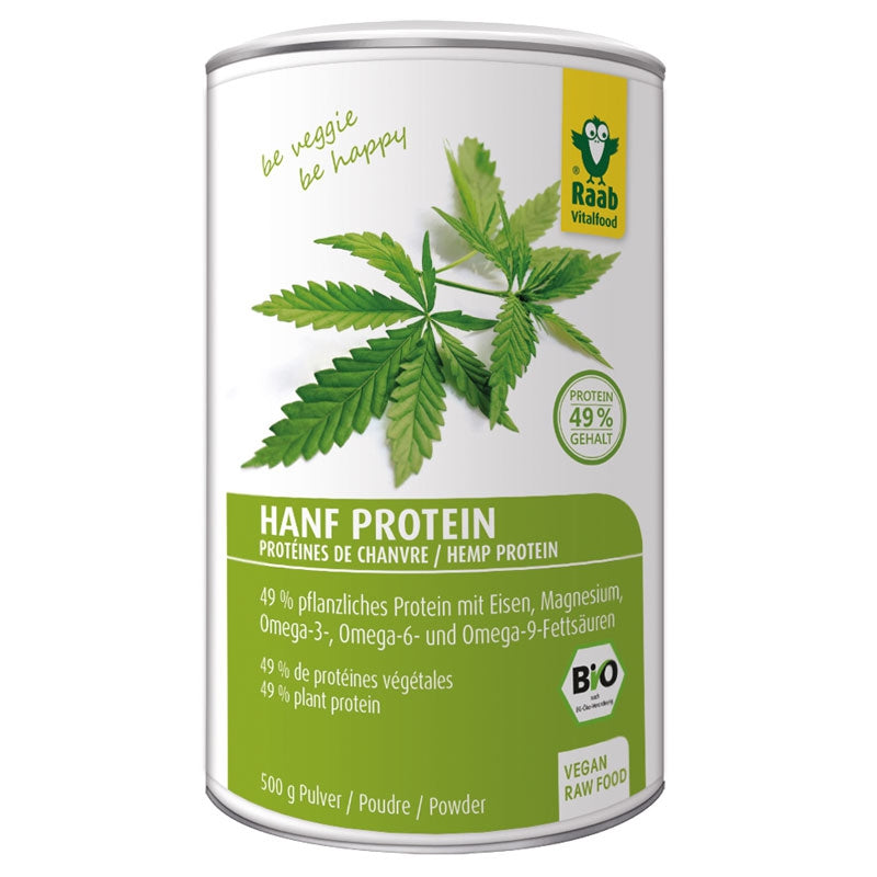 Hanfprotein BIO 500g kaufen - Raab Vitalfood