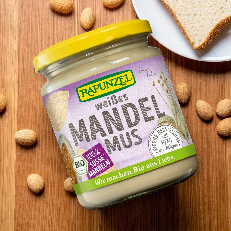 Bio-Mandelpüree aus weißen Mandeln - 250 g - Rapunzel