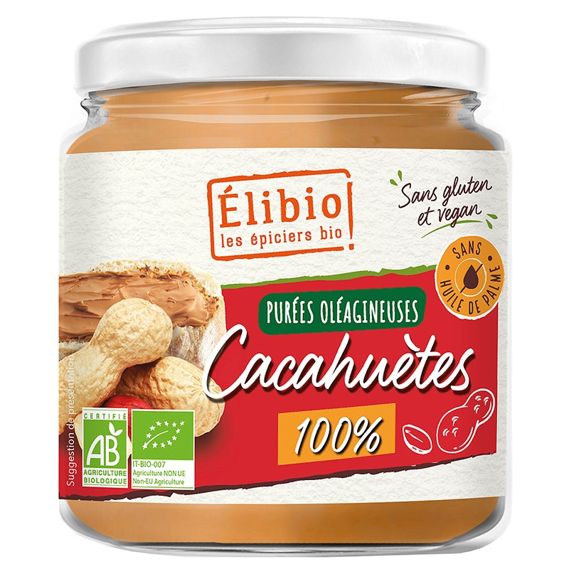 Elibio - Purée de cacahuètes BIO 250g