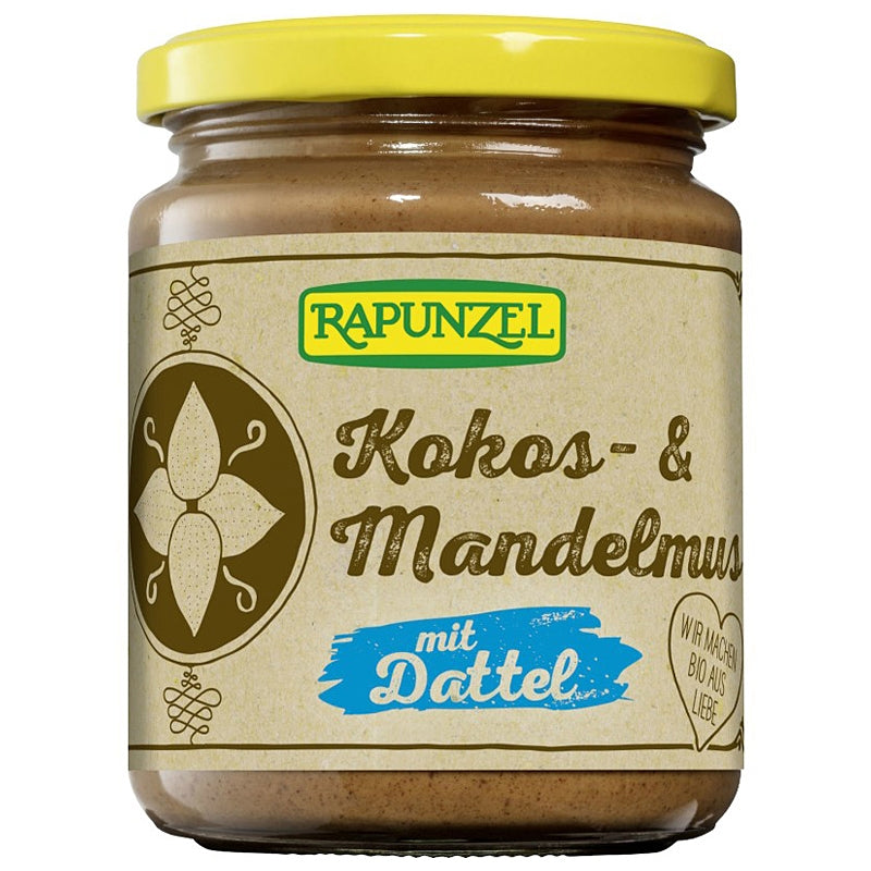Bio-Kokos-Mandel-Püree mit Datteln - 250 g - Rapunzel