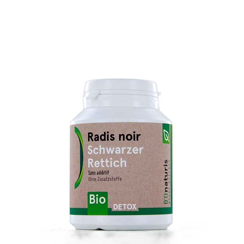 BIOnaturis - Radis noir BIO 120 gélules