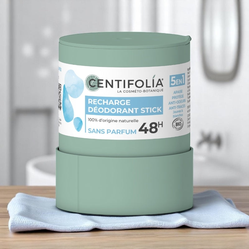 Centifolia - Recharge déodorant stick BIO sans parfum 50g