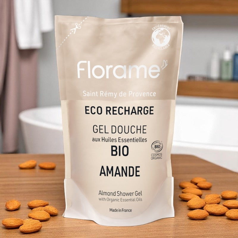 Florame - Nachfüllpackung Duschgel Mandel BIO 700ml