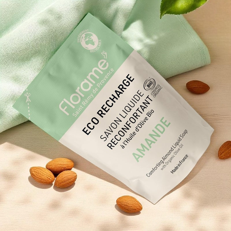 Florame - Nachfüllung Flüssigseife Mandel BIO 470ml