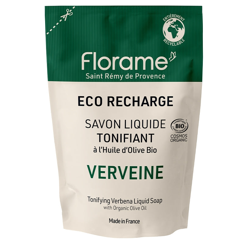 Florame - Recharge savon liquide BIO verveine 470ml