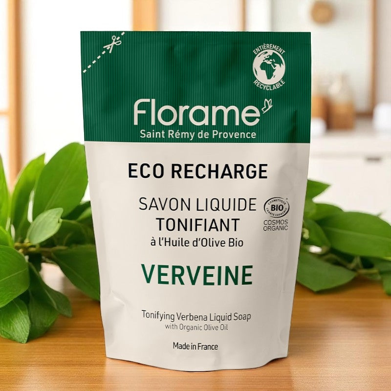 Florame - Recharge savon liquide BIO verveine 470ml