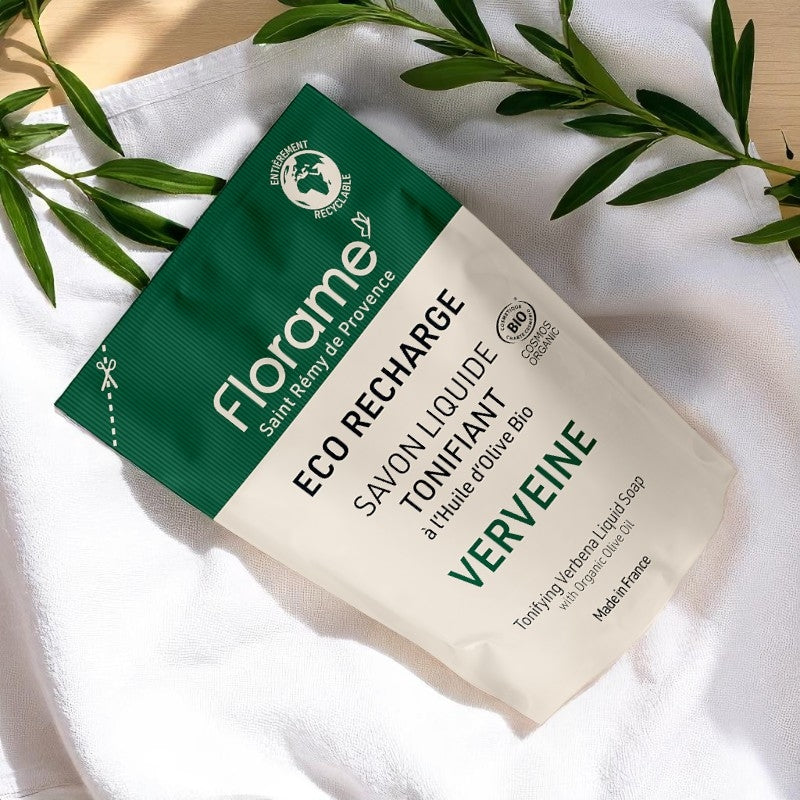 Florame - Recharge savon liquide BIO verveine 470ml