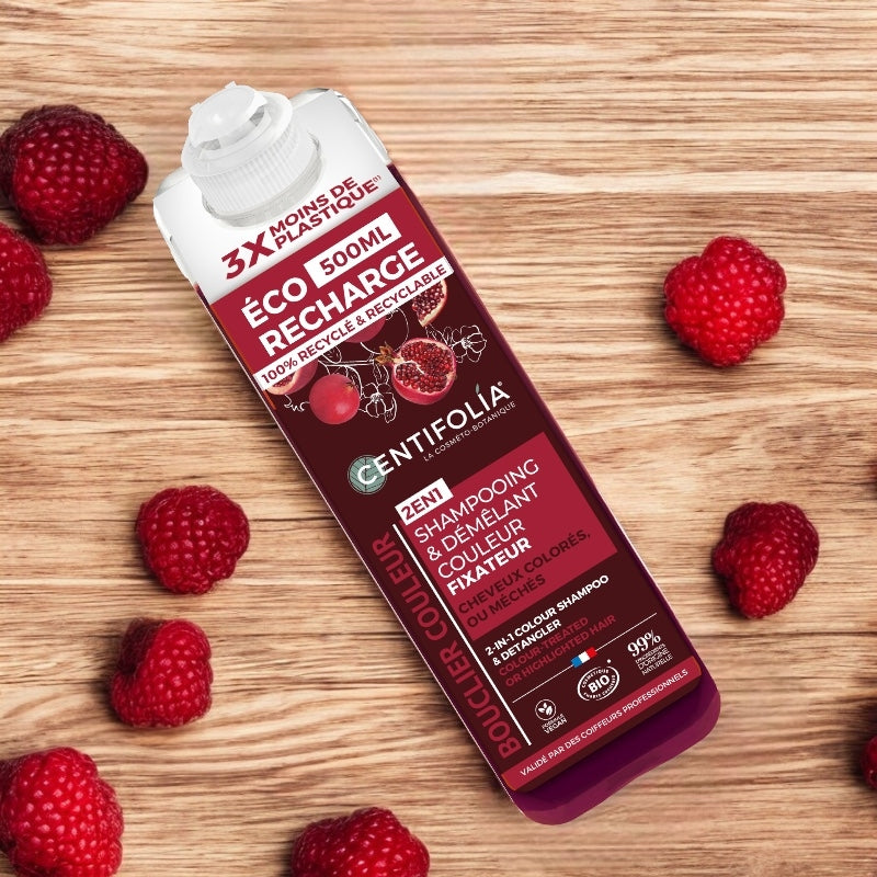 Centifolia - Nachfüll Shampoo & Spülung Farbschutz Granatapfel 500ml