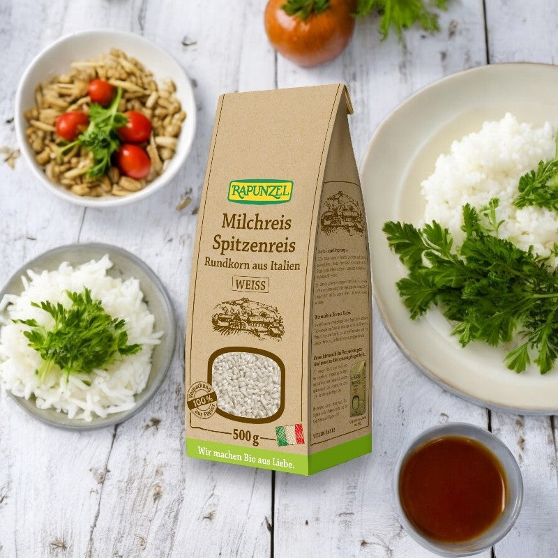 Riz au lait blanc grain rond BIO