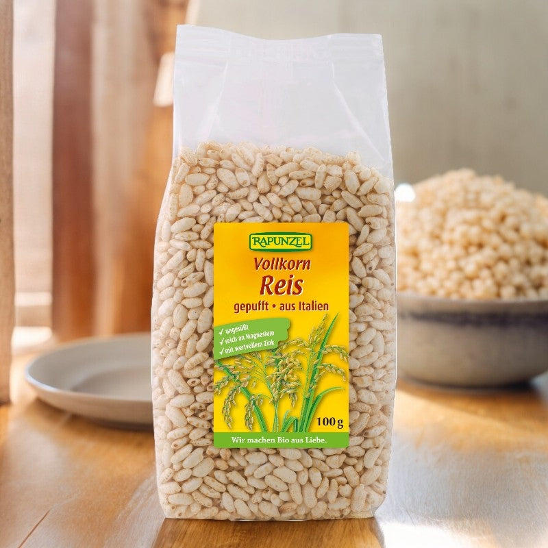 Riz complet soufflé & non sucré BIO