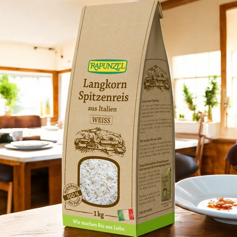 Bio-Langkornreis, weiß - 1 kg - Rapunzel