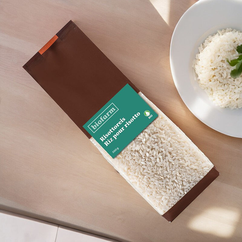 Biofarm - Riz pour risotto BIO 500g