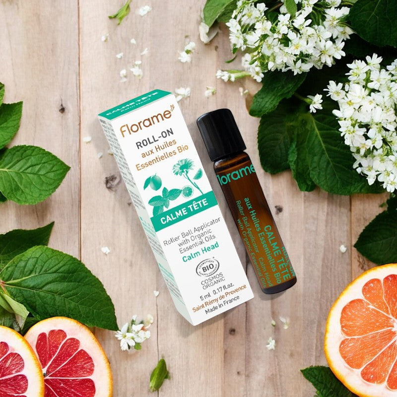 Florame - Roll-on BIO calme-tête 5ml