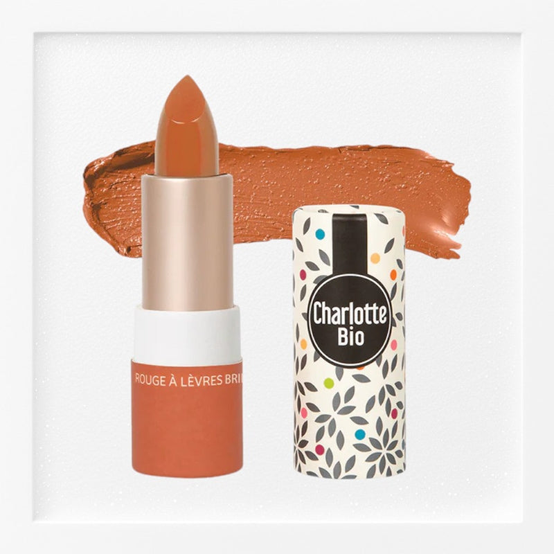 Charlotte Bio - Rouge à lèvres brillant corail BIO 3.5g