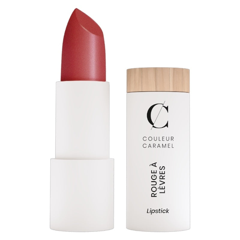 Couleur Caramel - Rouge à lèvres brillant Framboise N°238 BIO 3,5g