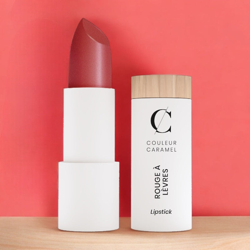 Couleur Caramel - Rouge à lèvres brillant Framboise N°238 BIO 3,5g