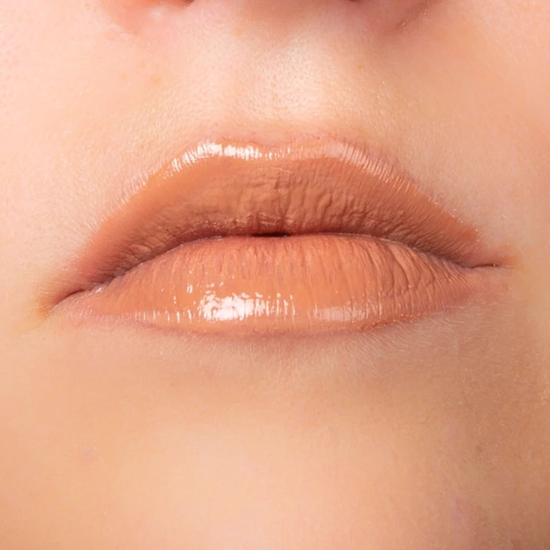 Charlotte Bio - Rouge à lèvres brillant nude moka BIO 3.5g