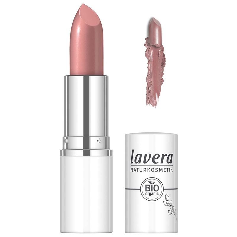 Lippenstift cremig-glänzend Nr. 02 Retro Rose BIO