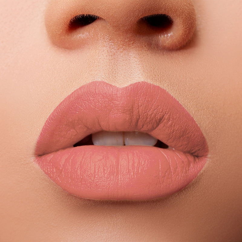 Couleur Caramel - Rouge à lèvres mat Nude rosé doux N°284 BIO 3,5g