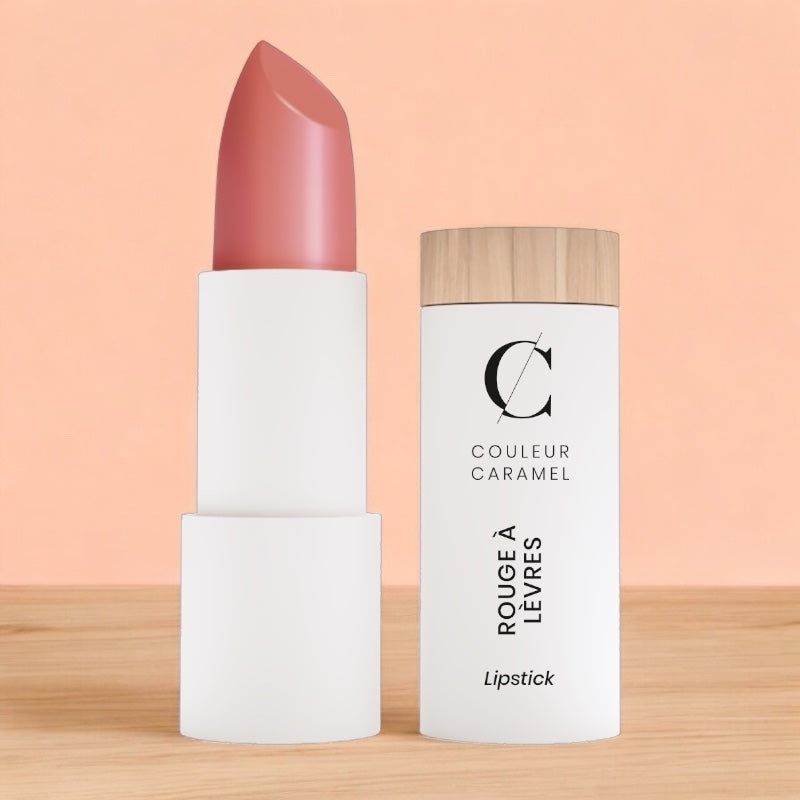 Couleur Caramel - Rouge à lèvres mat Nude rosé doux N°284 BIO 3,5g