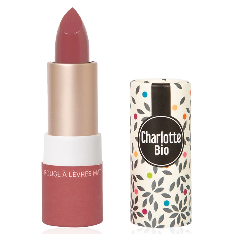 Charlotte Bio - Lippenstift Rosérot matt BIO 3.5g