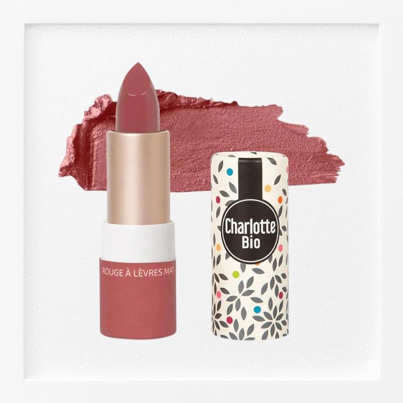 Charlotte Bio - Lippenstift Rosérot matt BIO 3.5g