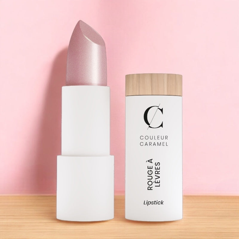 Couleur Caramel - Rouge à lèvres métal Rose pâle N°205 BIO 3,5g