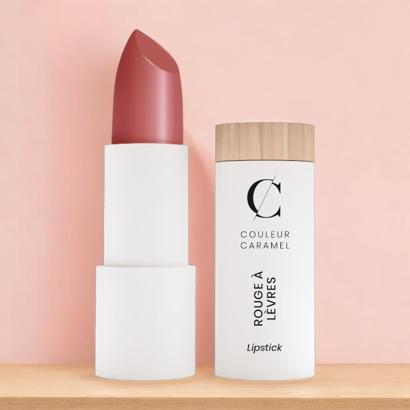 Couleur Caramel - Rouge à lèvres satiné Bois de rose N°234 BIO 3,5g