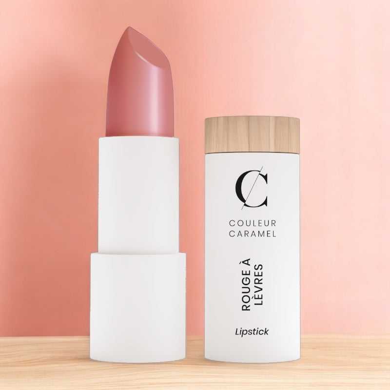 Couleur Caramel - Rouge à lèvres satiné Rose ancien N°257 BIO 3,5g