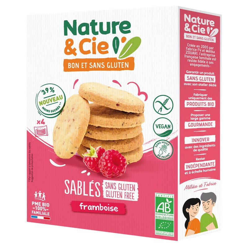 Sablés à la framboise BIO