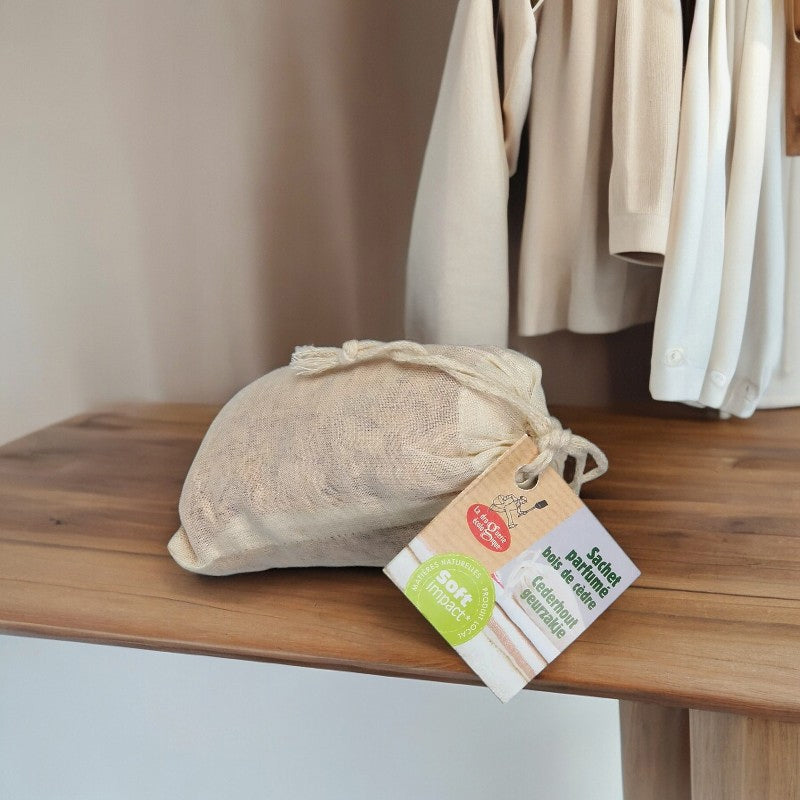Sachet de bois de cèdre parfumé